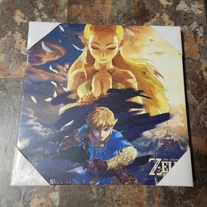 The Legend of Zelda Breat of the Wild 12" x 12" Canvas Print - Brand new